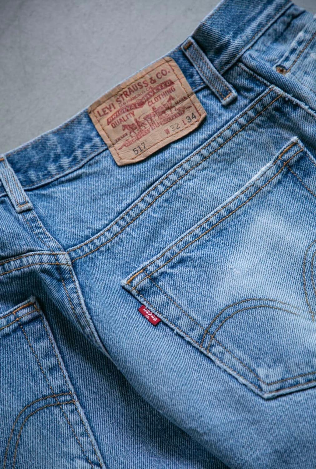 Levi's 517 부츠컷 데미지 데님 진 상품이미지6