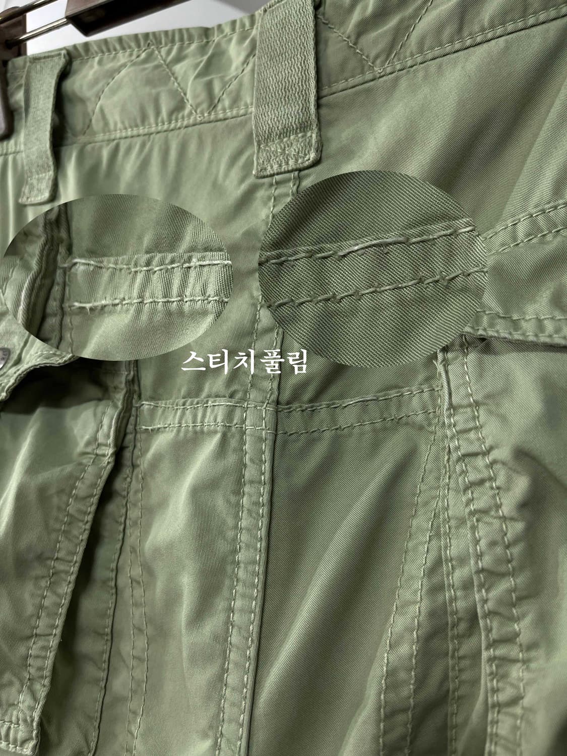 90's 폴로 랄프로렌 트래비스 스캇 유틸리티 탄창 카고팬츠 상품이미지8