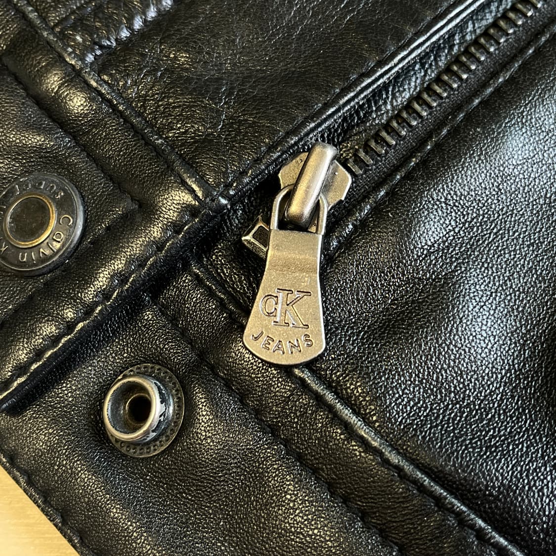 Calvin Klein Jeans Leather  Jacket (~66) 상품이미지5
