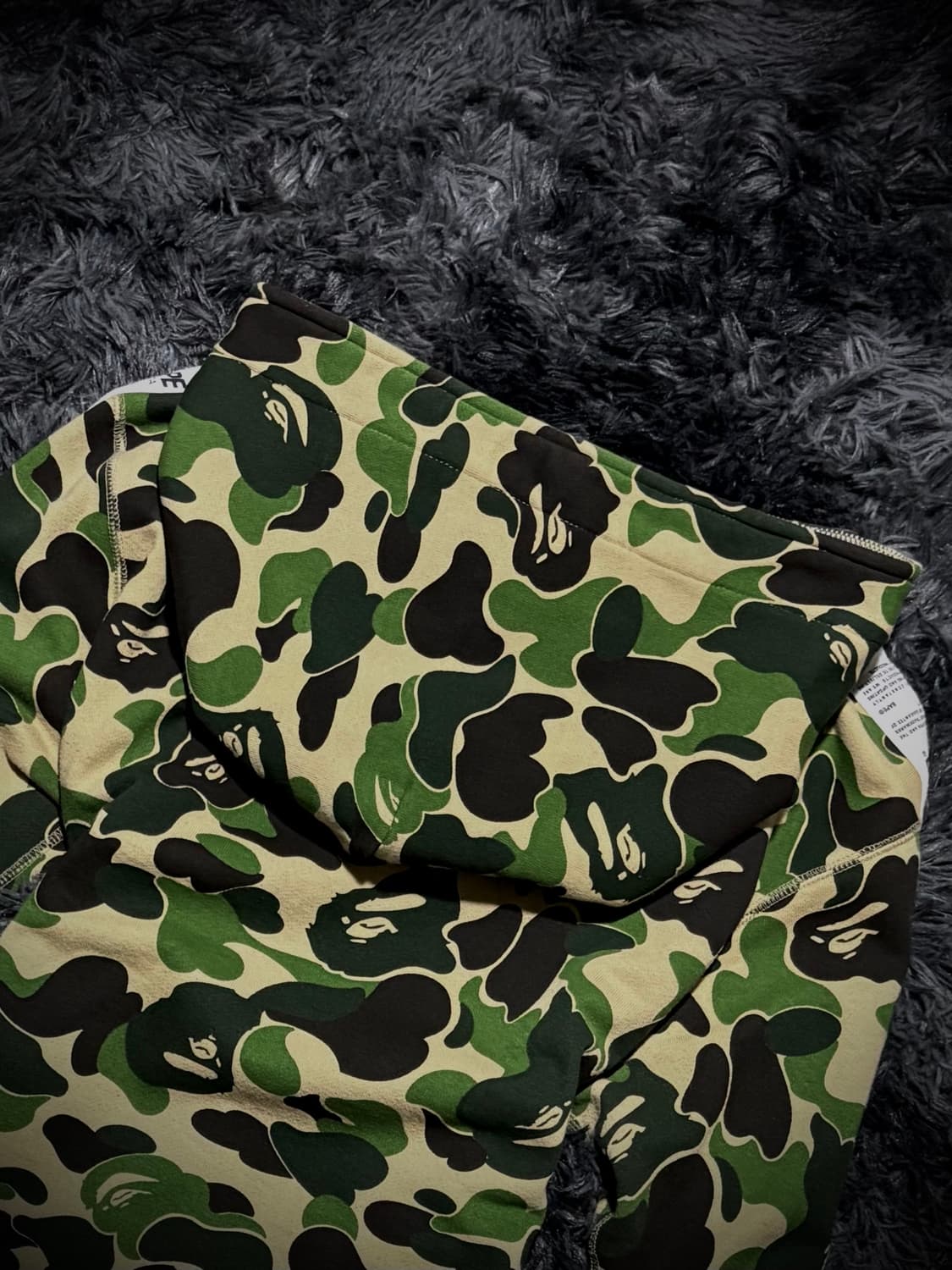 Bape 스타 카모플라쥬 후드집업 상품이미지6