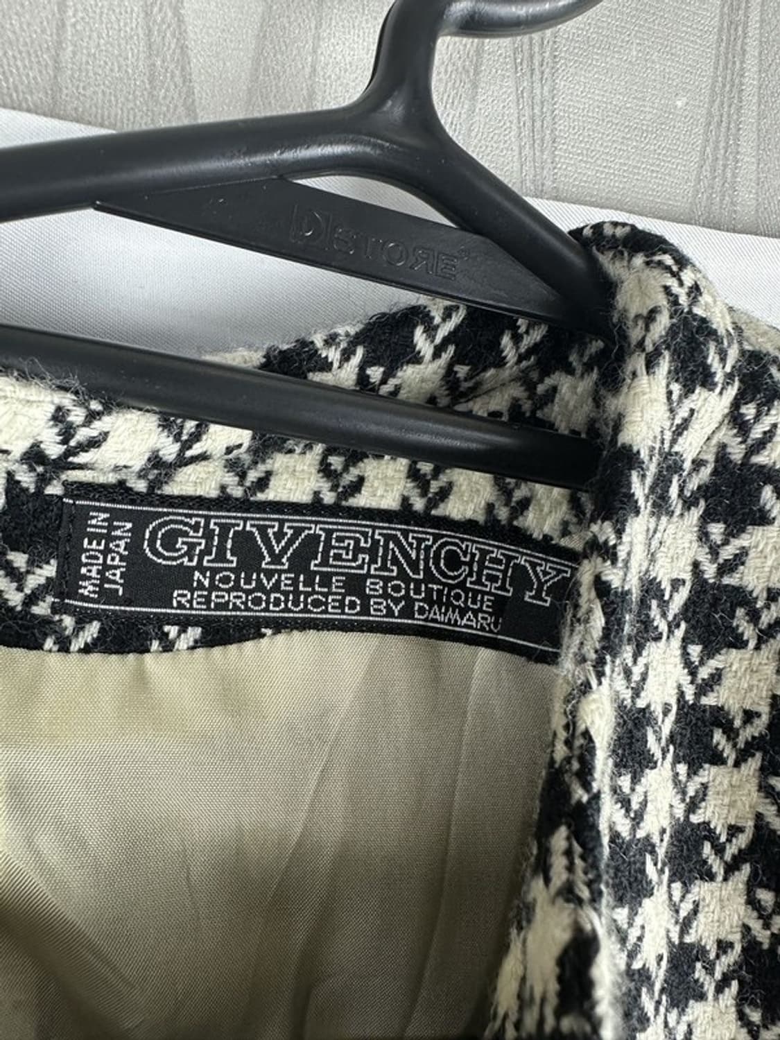 [L] GIVENCHY 지방시 울100% 체크패턴 원피스 상품이미지5