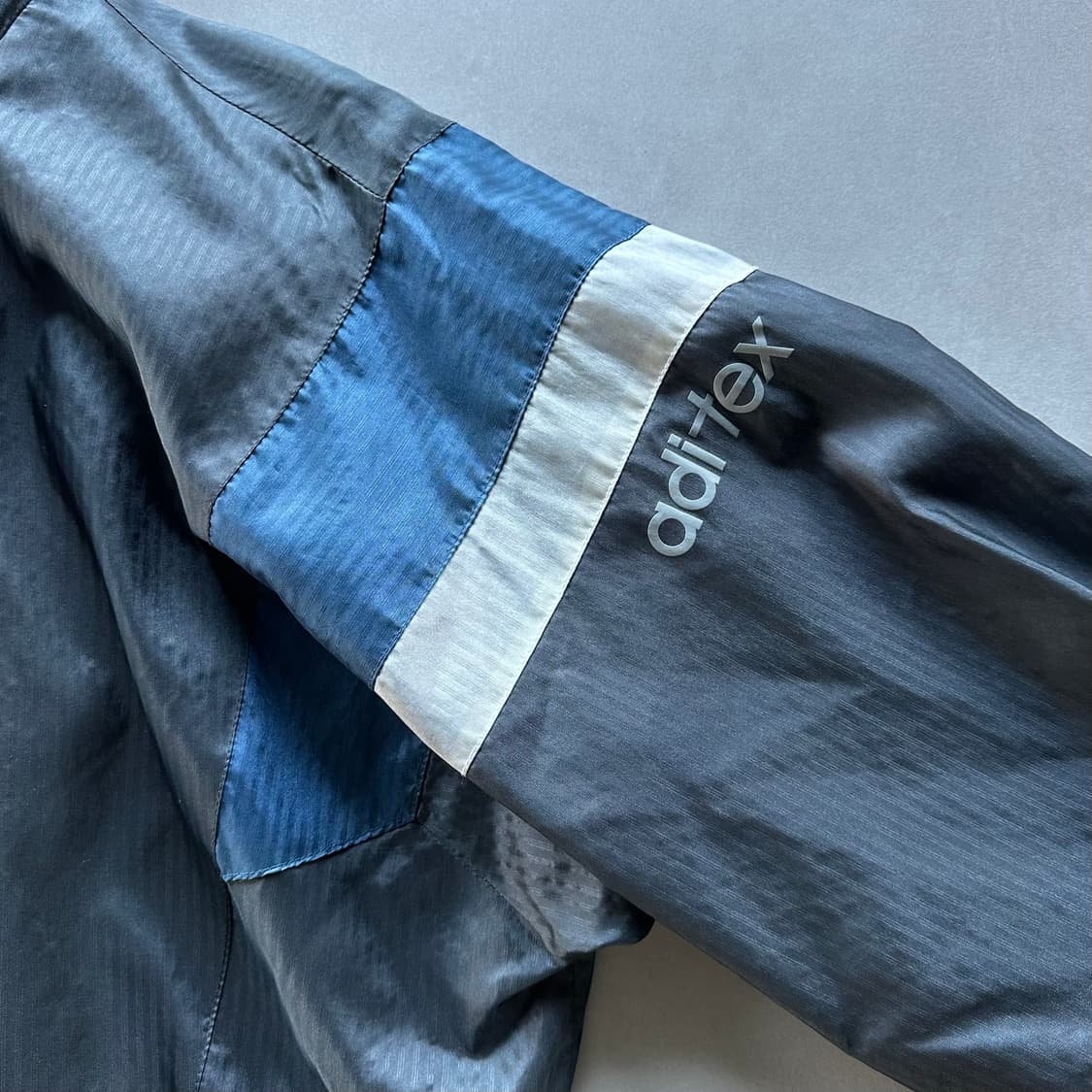 [XL]아디다스 80s 제우교역 올드스쿨 실버 바람막이 상품이미지7