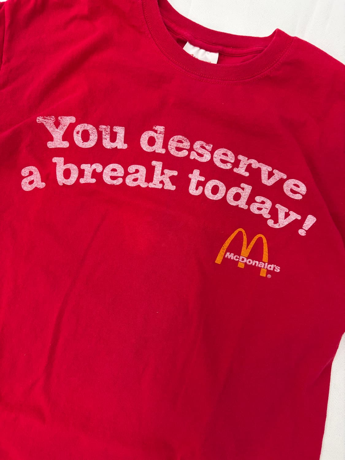 90s McDonald's Tee (red) 상품이미지5
