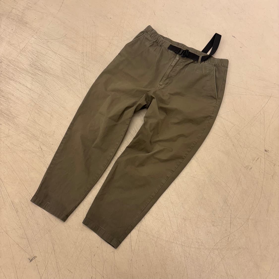 컬럼비아 카키 립스탑 코튼 팬츠 상품이미지1