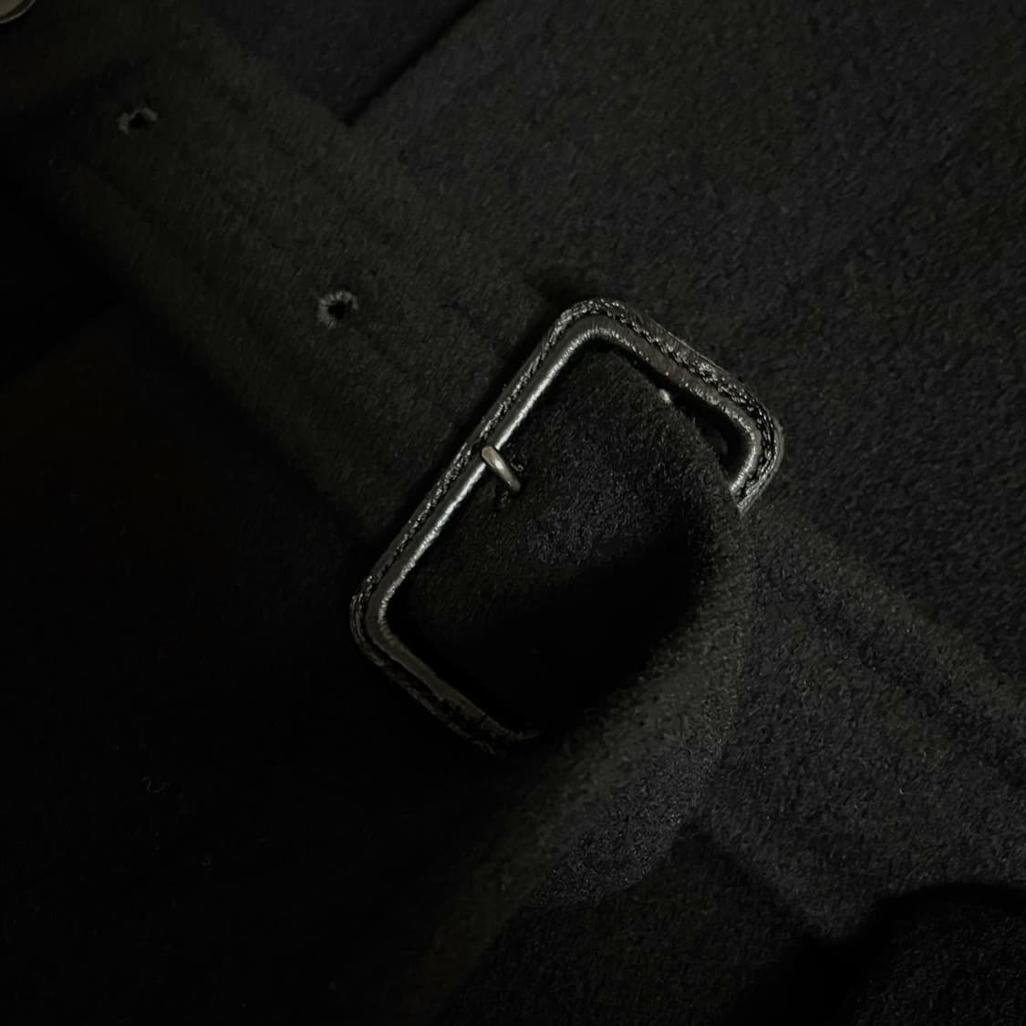 (급처)오라리 캐시미어 울 모저코트 Black 3size 상품이미지6