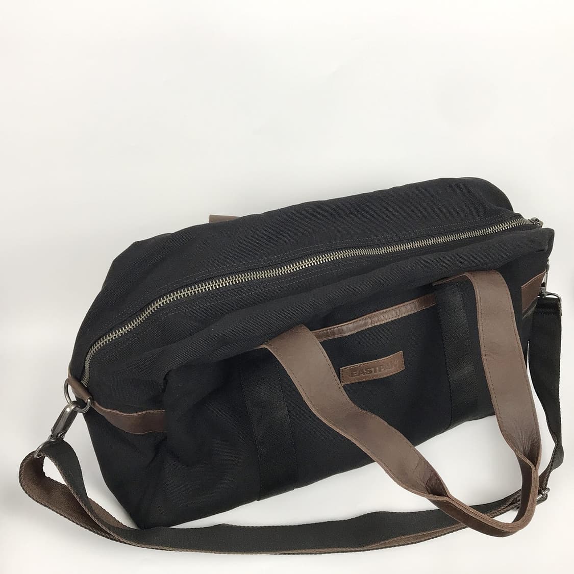 이스트팩 캔버스 가죽 보스턴백 가방 새상품급 상품이미지3