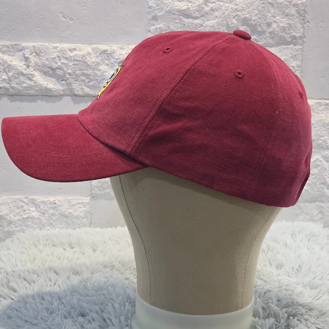 L4-10:스나우트 캐릭터 자수 버건디 볼캡(54-58) 상품이미지4