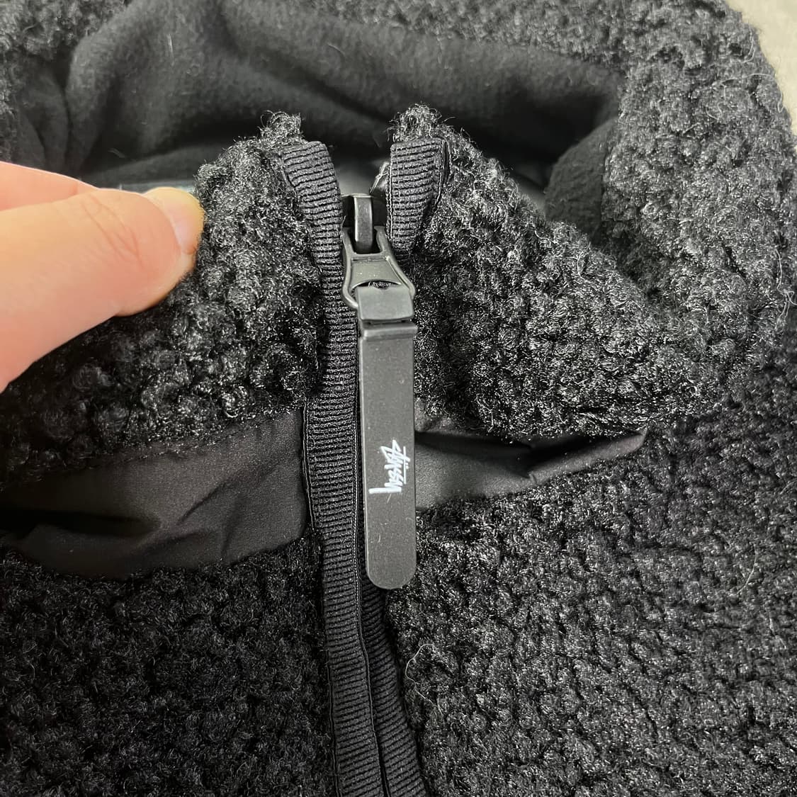 100 스투시 쉐르파 양털 자켓   상품이미지5