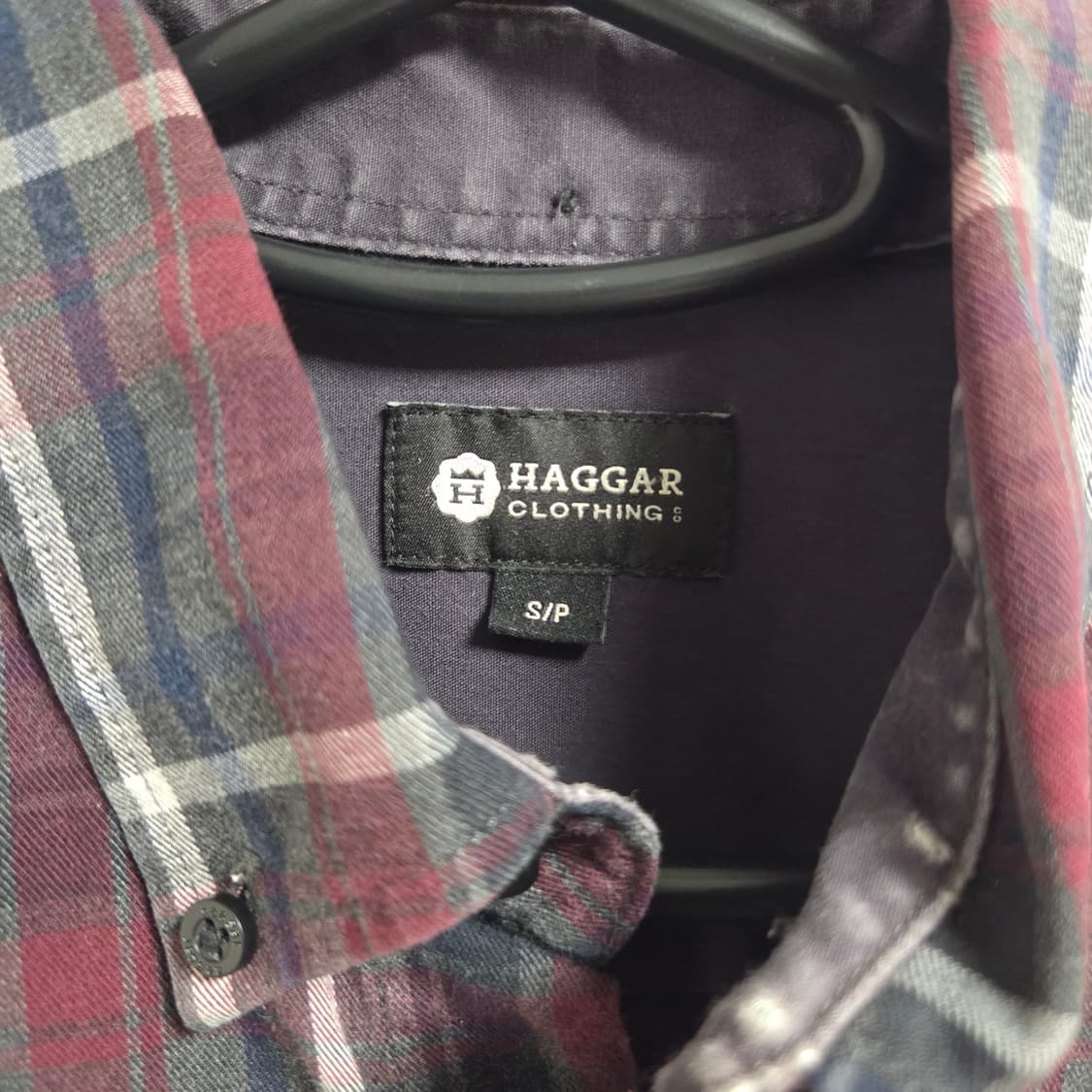 Hagger 아메리칸 체크 셔츠 L(100) 상품이미지4