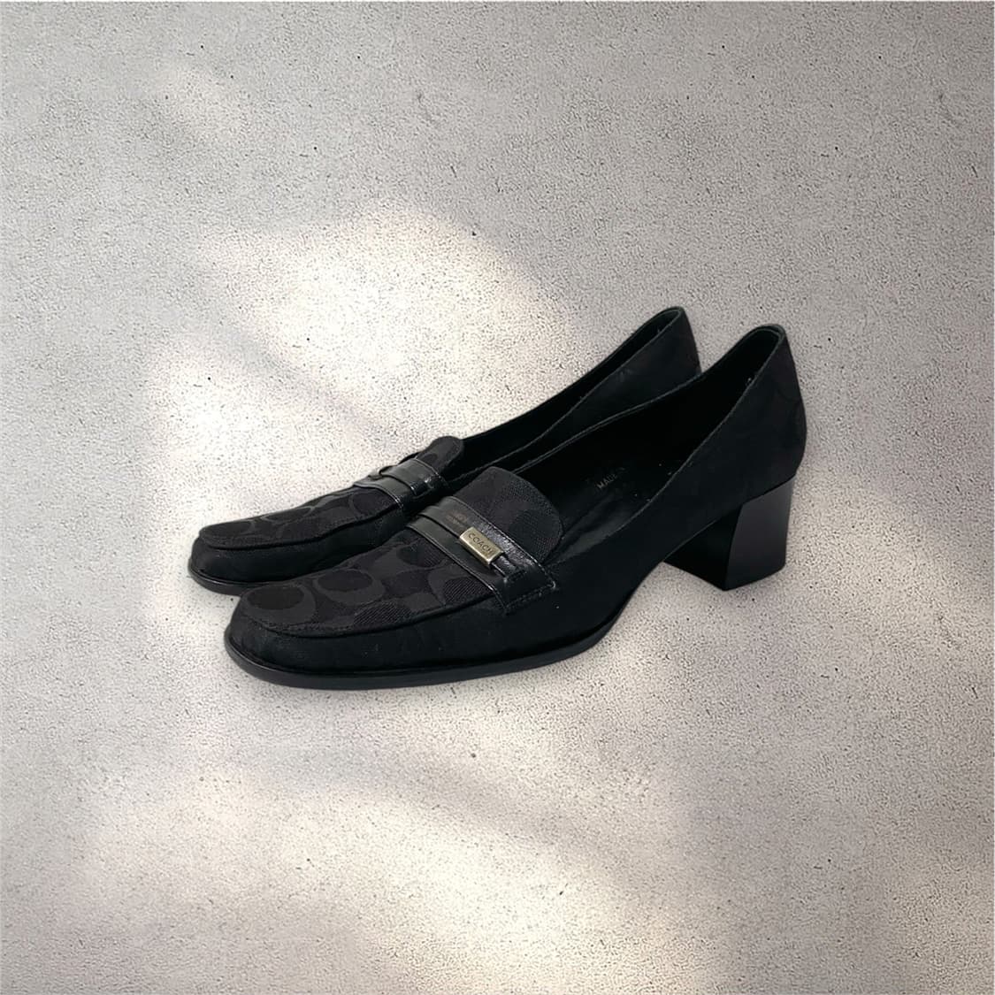 [240] 코치 시그니처 캔버스 이태리제 펌프스 (No.561) 상품이미지1