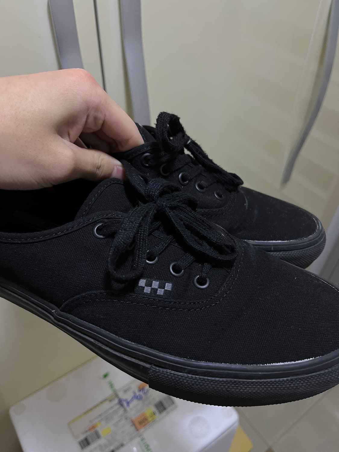 반스 어센틱 스케이트 블랙 280 상품이미지2