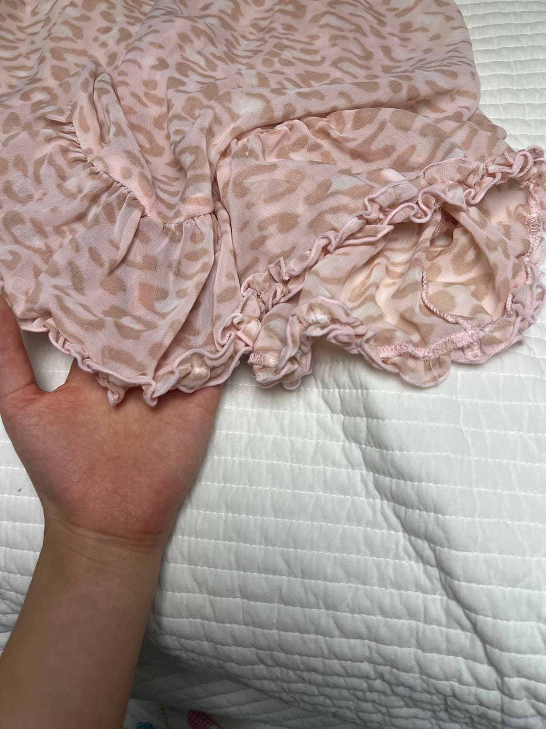 빈티지 레오파드 슬립원피스 판매 상품이미지2