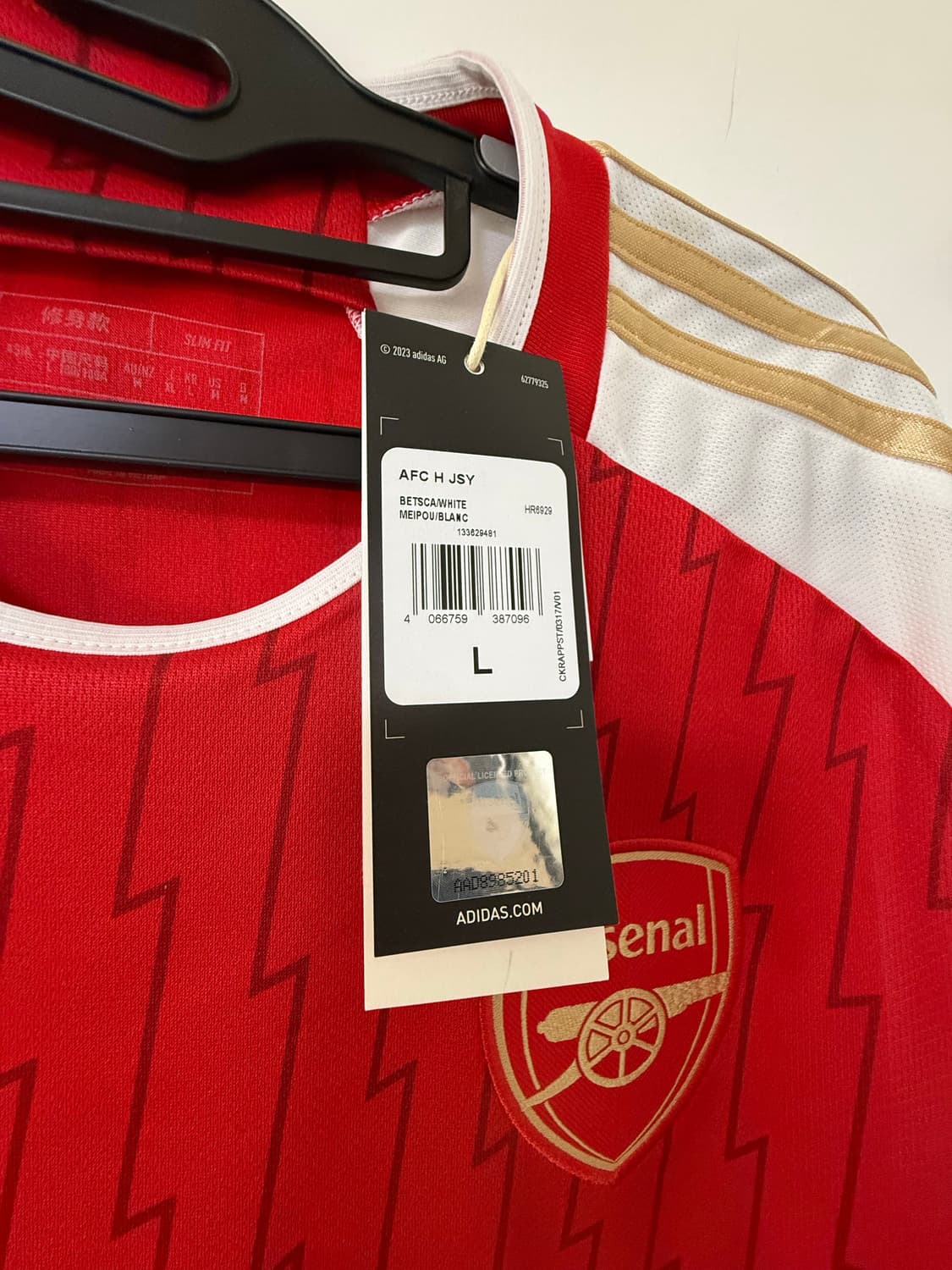 아디다스 아스날 23-24 홈 트로사르 상품이미지4