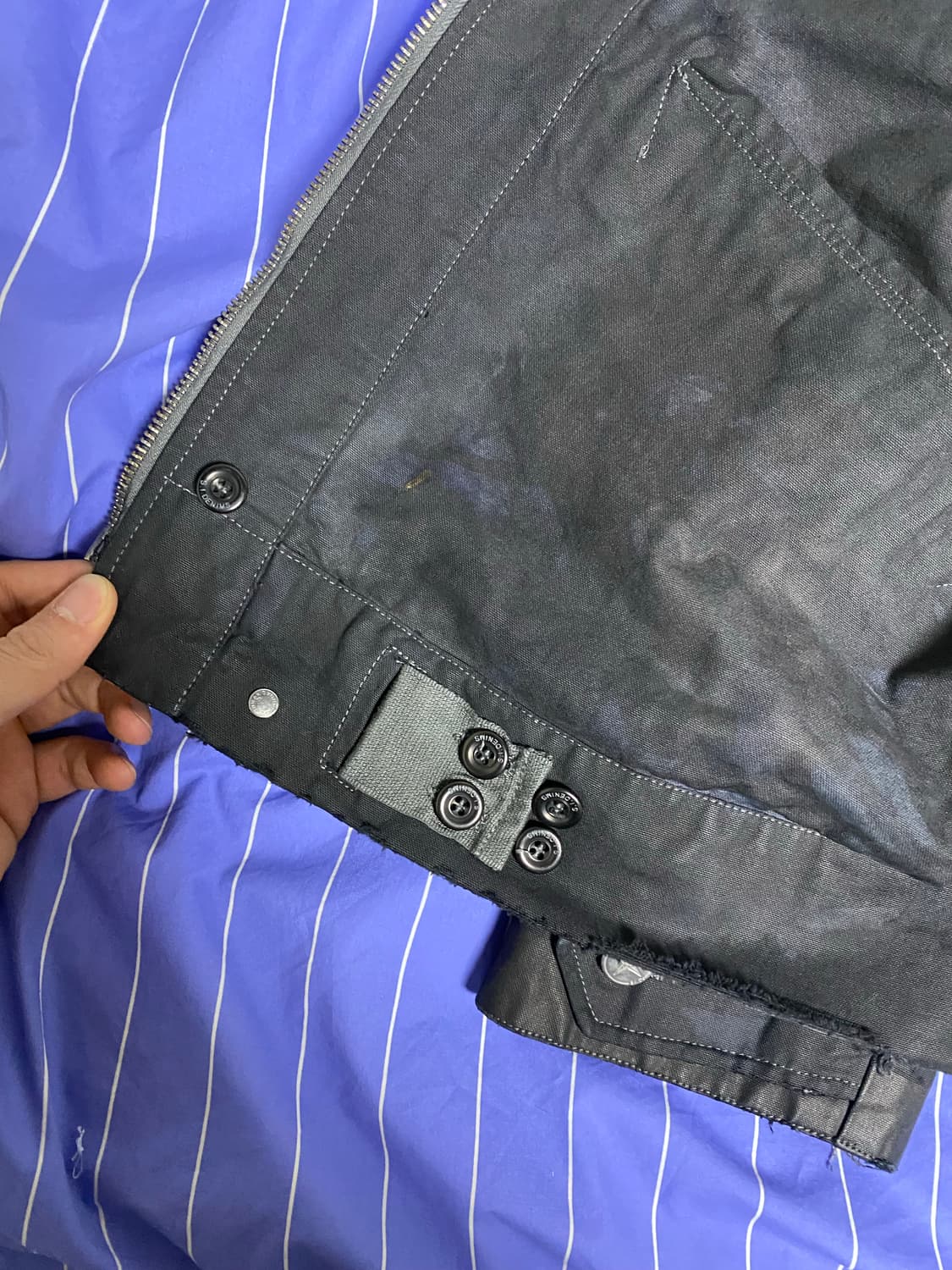 06aw 스톤아일랜드 데님 라인 L 상품이미지4