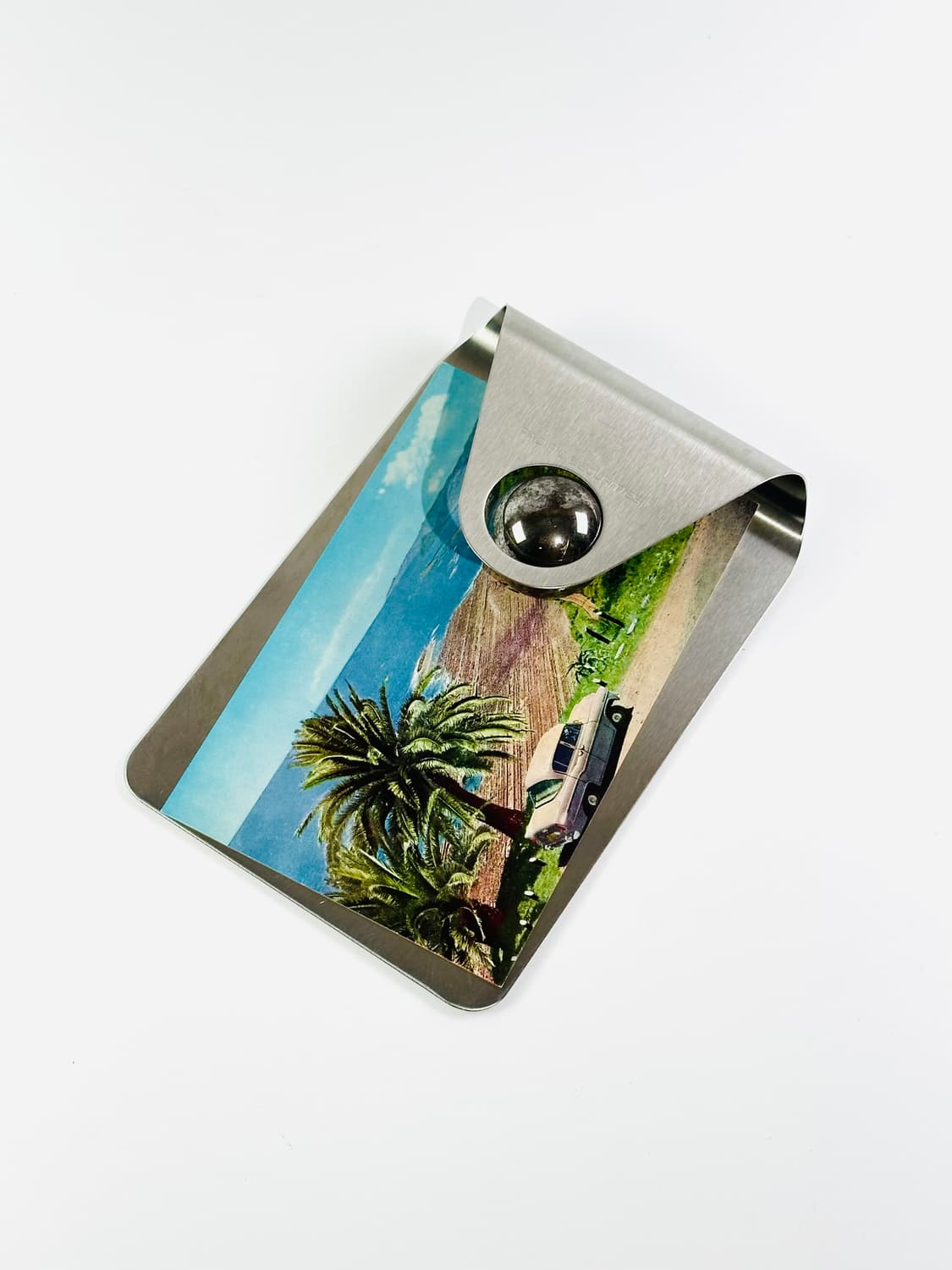 미국 빈티지 스틸 페이퍼 클립 메모판 상품이미지1