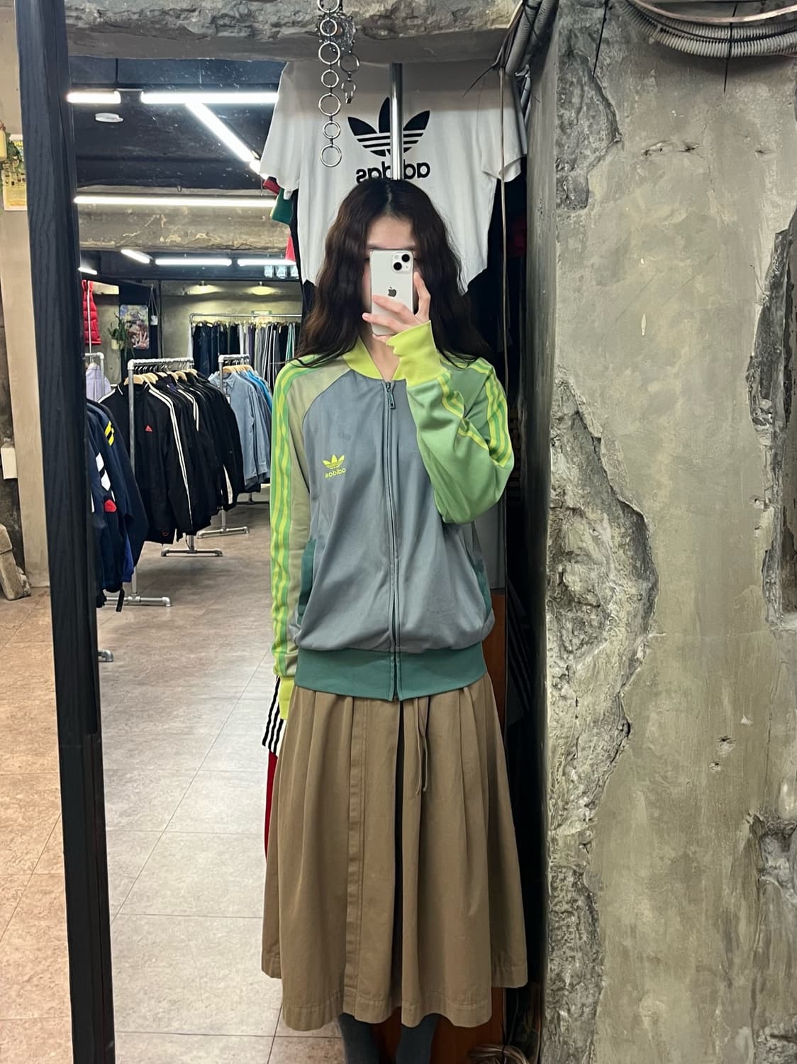 아디다스 트랙 져지 그린 L #csz2532 상품이미지2