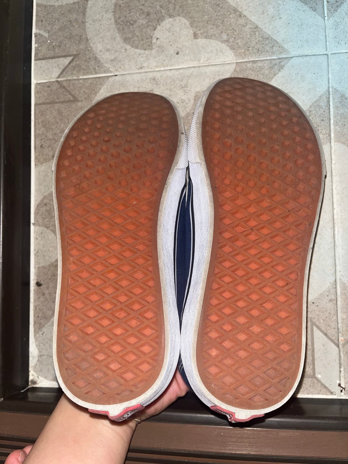 반스 네이비 스니커즈 240 상품이미지3