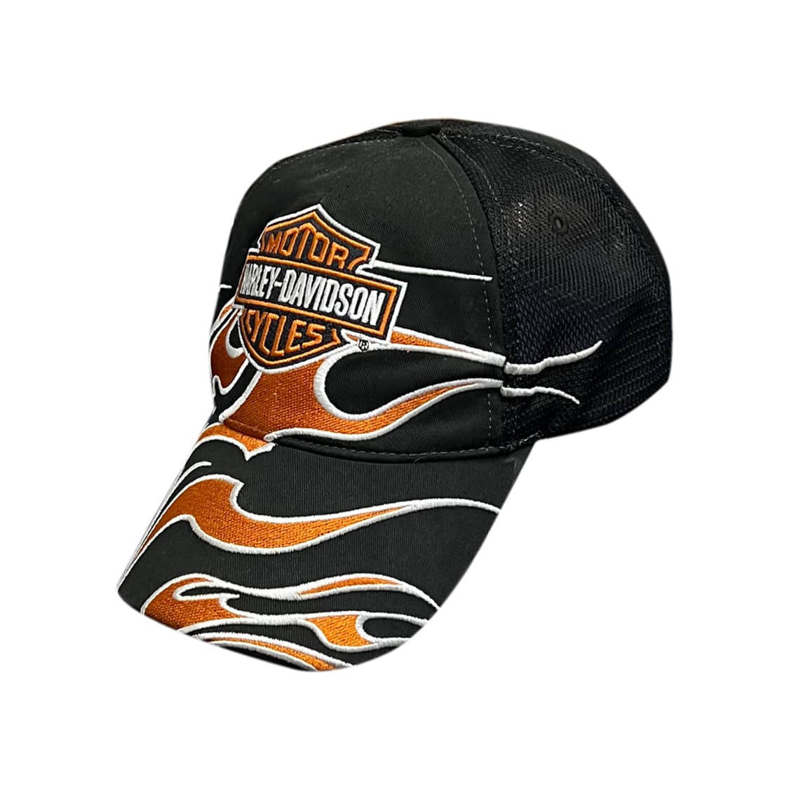 00s 할리데이비슨 플레임 트러커 볼캡 모자 상품이미지1
