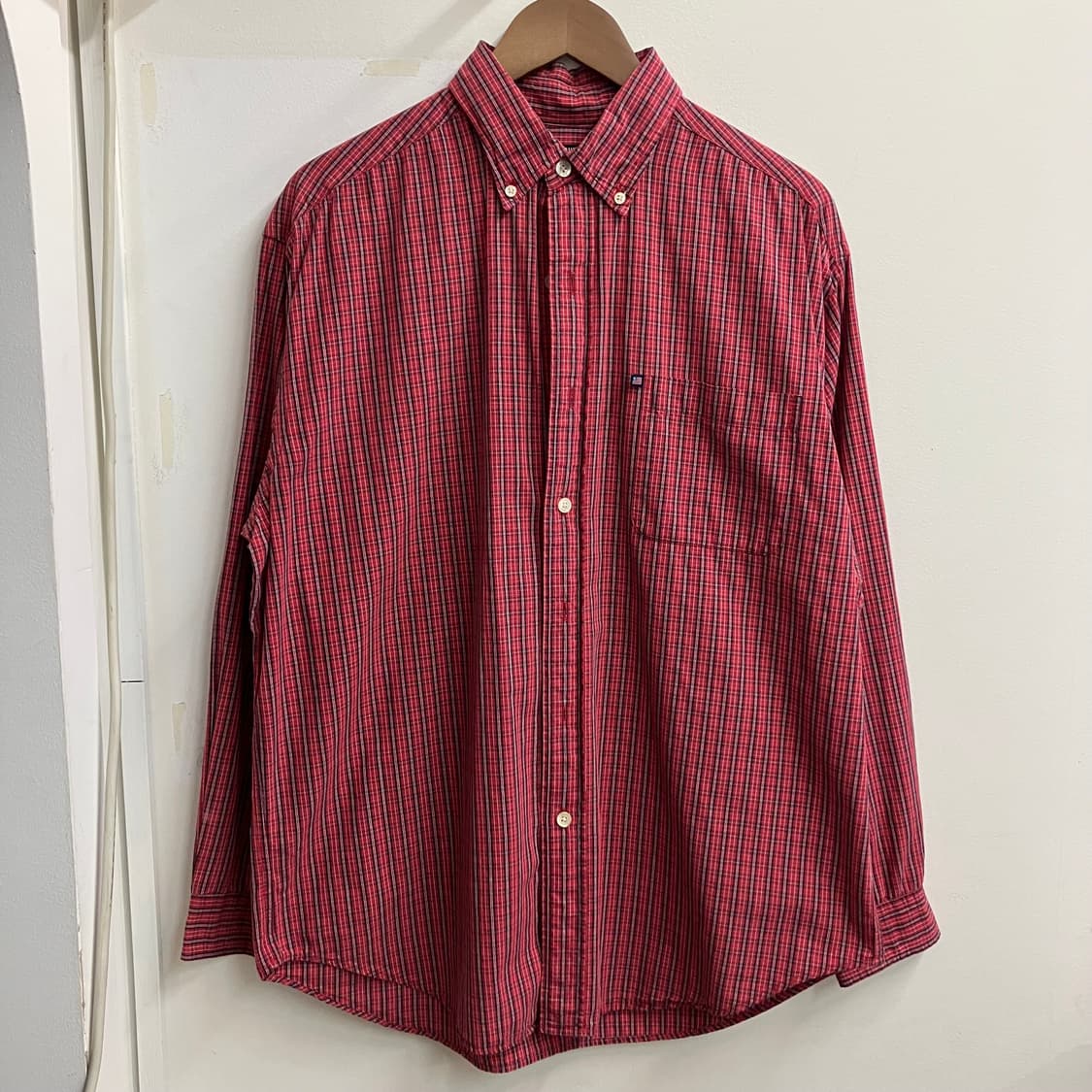 N176 폴로 진스 체크셔츠 상품이미지1