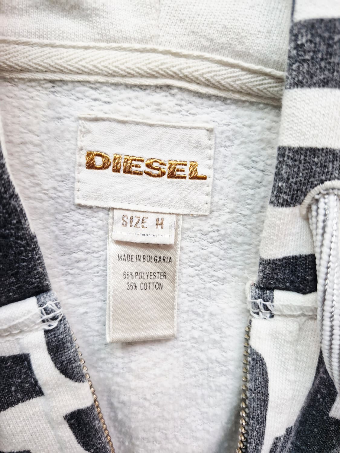 빈티지 디젤 후드집업 M 상품이미지5