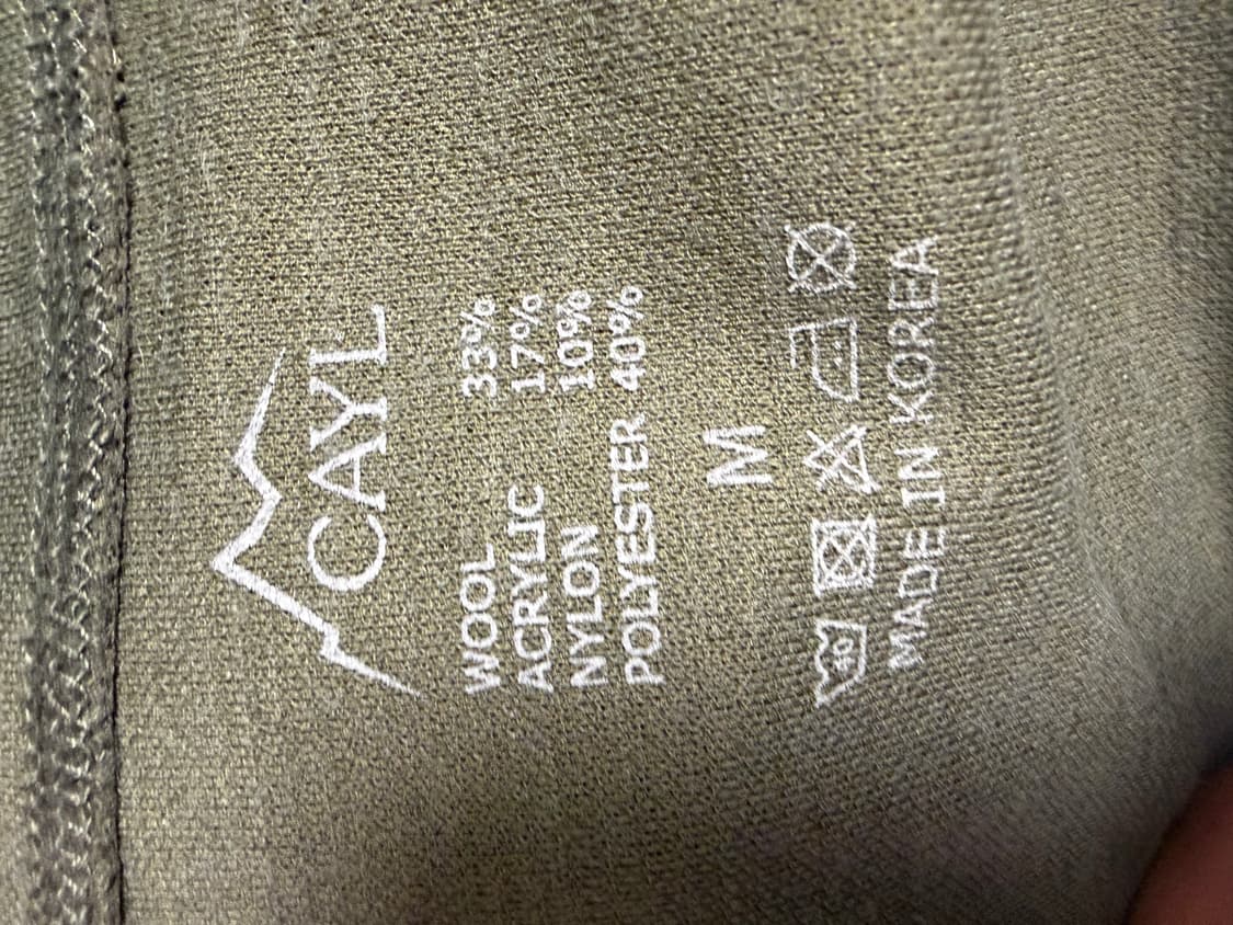 CAYL 울 혼방 후디 롱슬리브 상품이미지3