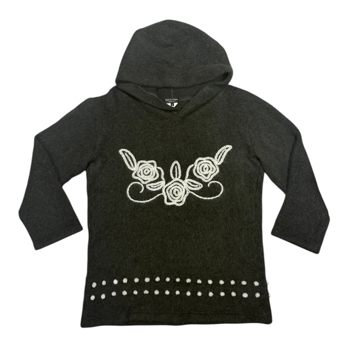 2013 꼼데가르송 모헤어 알파카 앙고라 혼합 울 후드티 원피스 상품이미지1