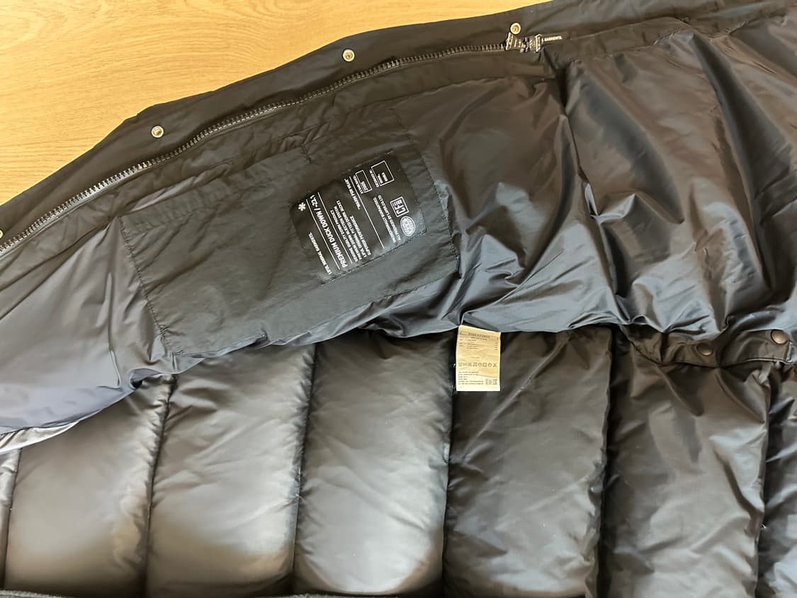 LIFUL MINIMAL GARMENTS 롱패딩 블랙 L 상품이미지4