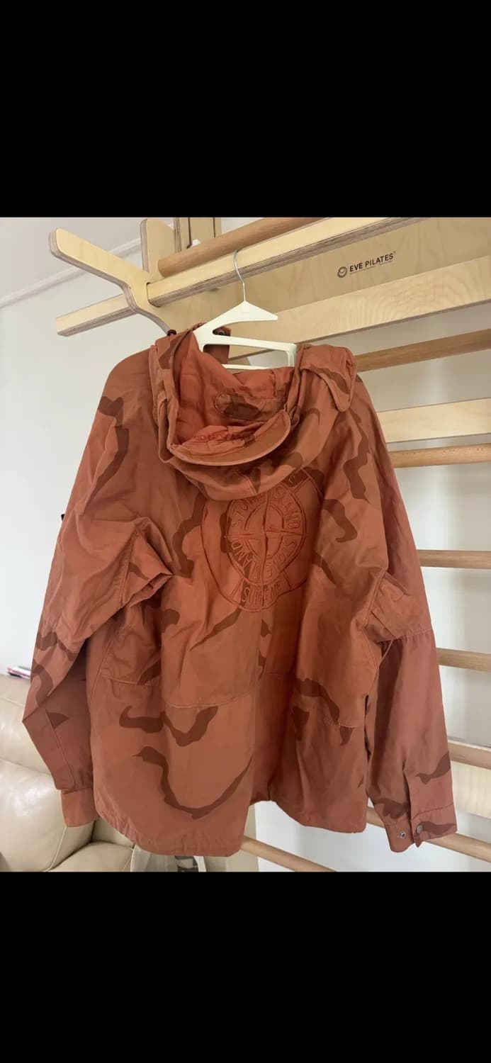 슈프림 스톤아일랜드 콜라보 카모 자켓 M 상품이미지2