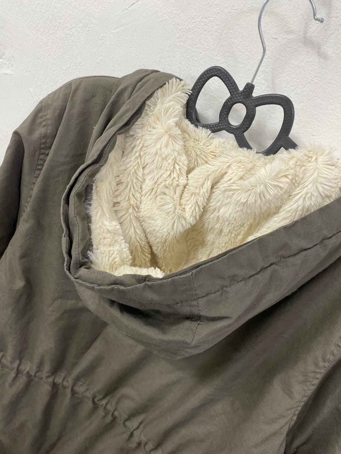 [ESSEME] 브라운카키 야상 후드 자켓 상품이미지8