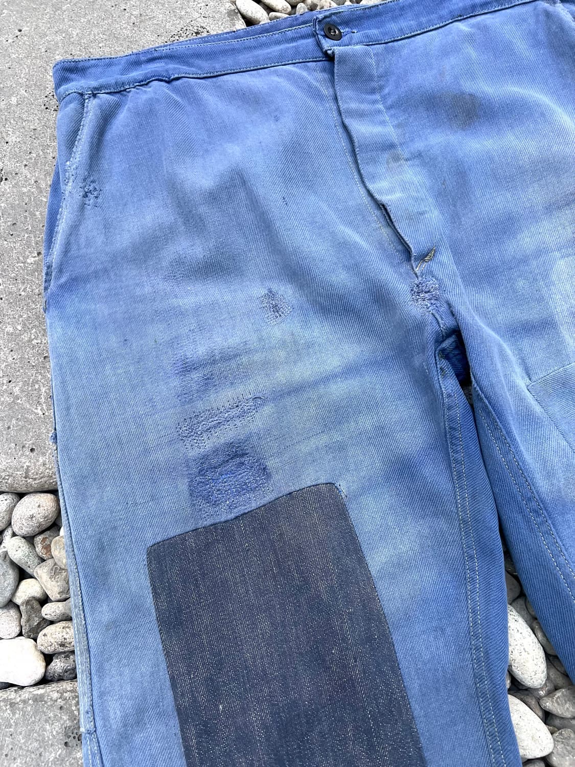 HARD FADED WASHING PATCHWORK 패치워크프렌치워크팬츠 상품이미지6