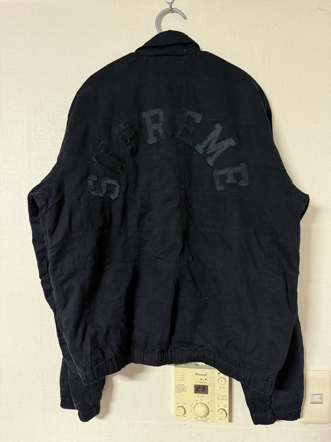 희귀매물 19ss 슈프림 패치워크 해링턴 자켓 상품이미지1