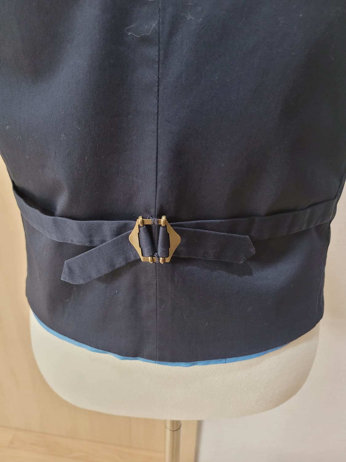 스파오포맨 SPAO for men 4버튼 조끼 100 다크네이비 상품이미지7