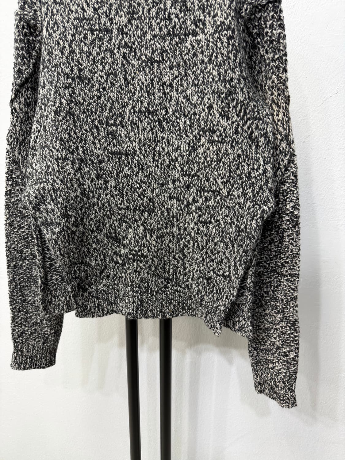 정품) 쟈딕앤볼테르 블랙/화이트 니트 스웨터 S 상품이미지3