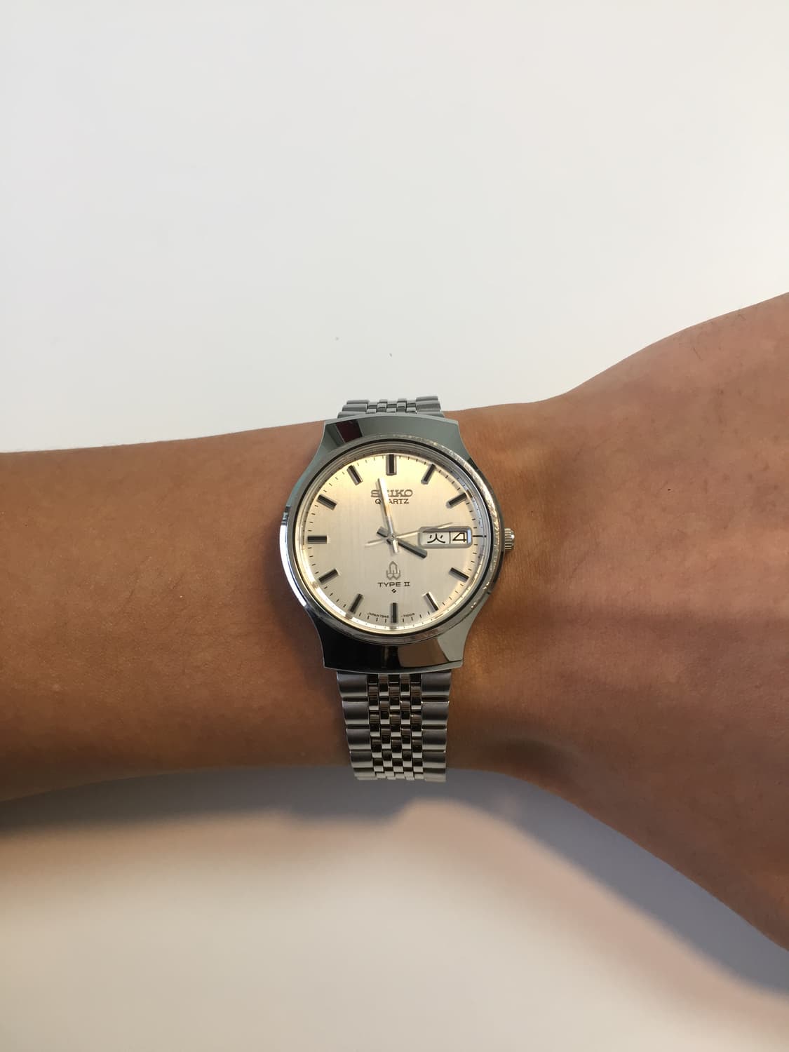 70s seiko type 2 silver gradation dial 상품이미지4