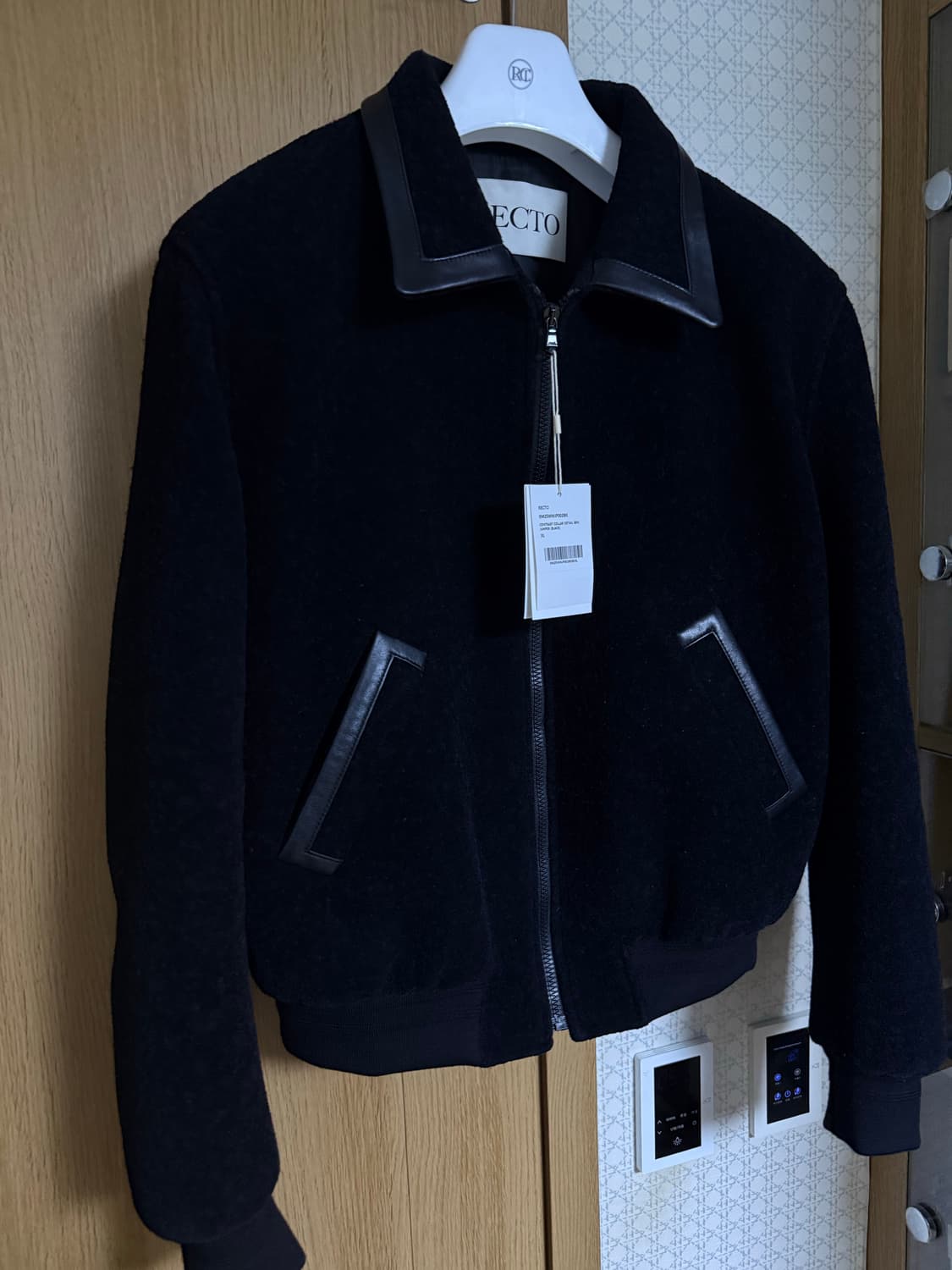 렉토 콘트라스트 카라 디테일 벤 점퍼 XL  상품이미지2