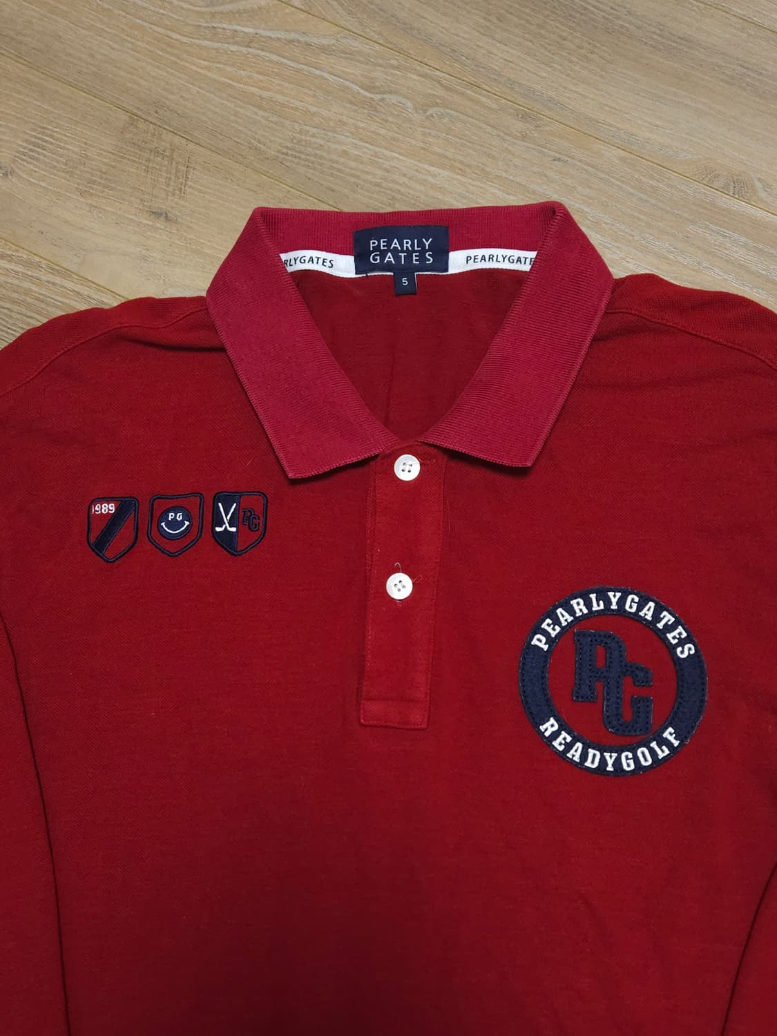 파리게이츠 골프 캐주얼 긴팔 카라티 (100/L) 상품이미지2