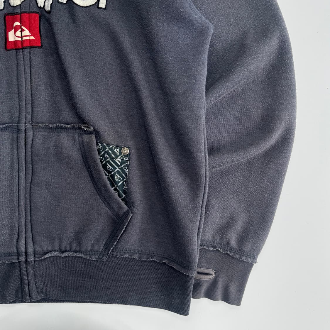 Quiksilver 퀵실버 라이트 네이비 후드집업 상품이미지6