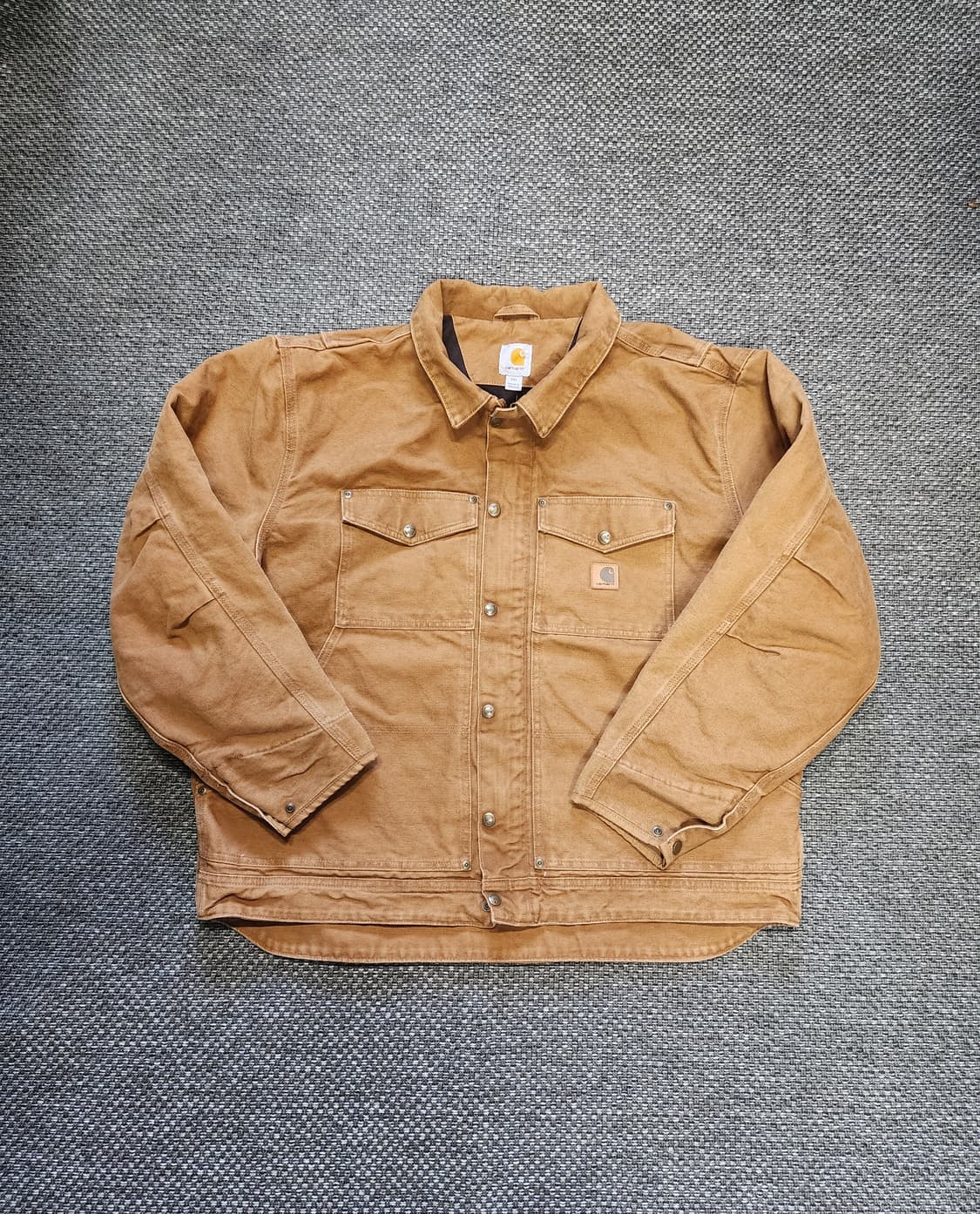 칼하트 버윅 미디엄 브라운 숏 자켓 2XL 상품이미지1