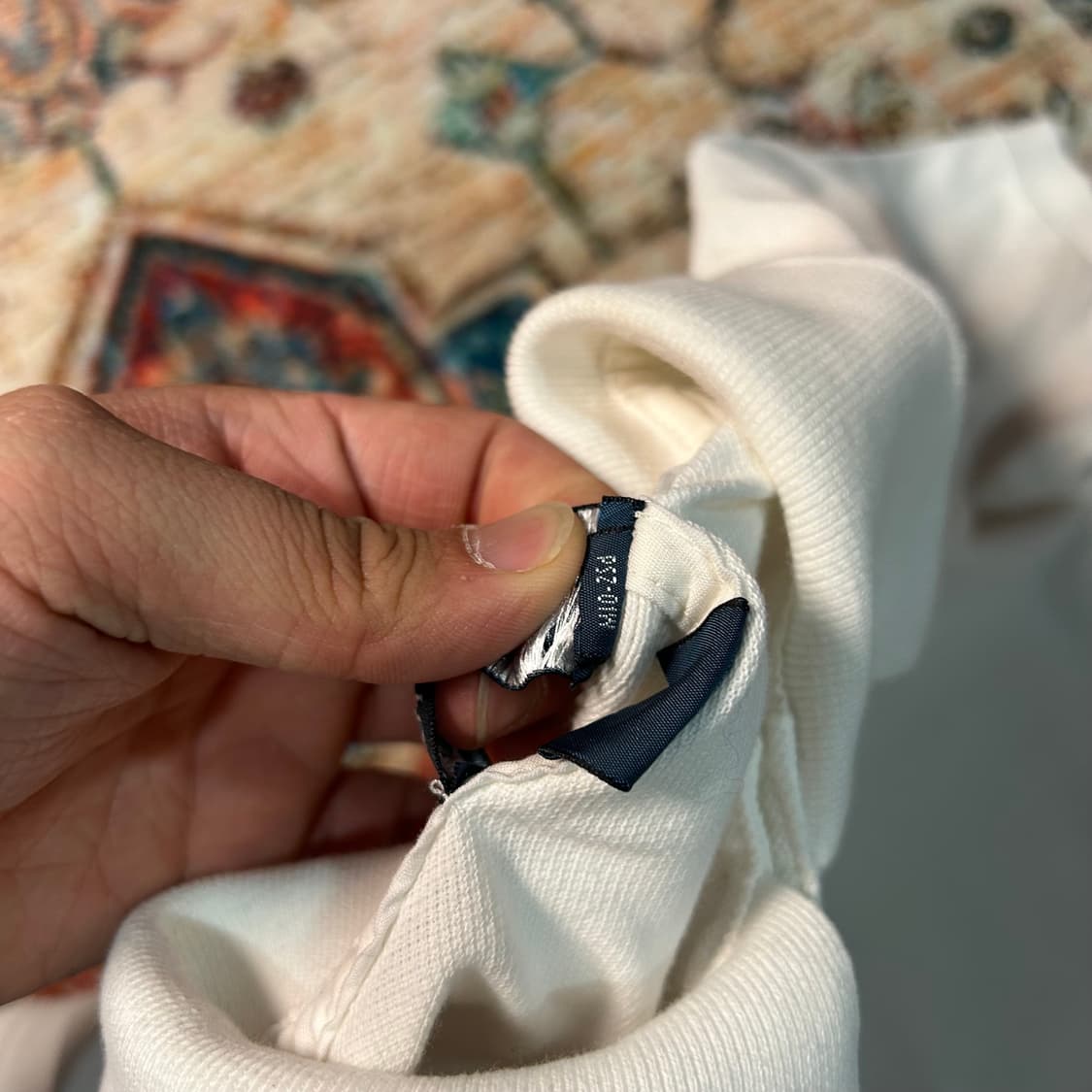 [L] 폴로 랄프로렌 화이트 빅포니 카라 반팔 상품이미지5