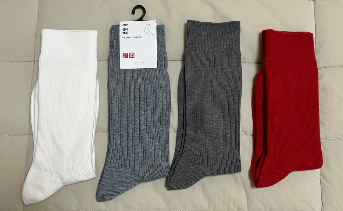 유니클로 양말 4켤레 상품이미지1
