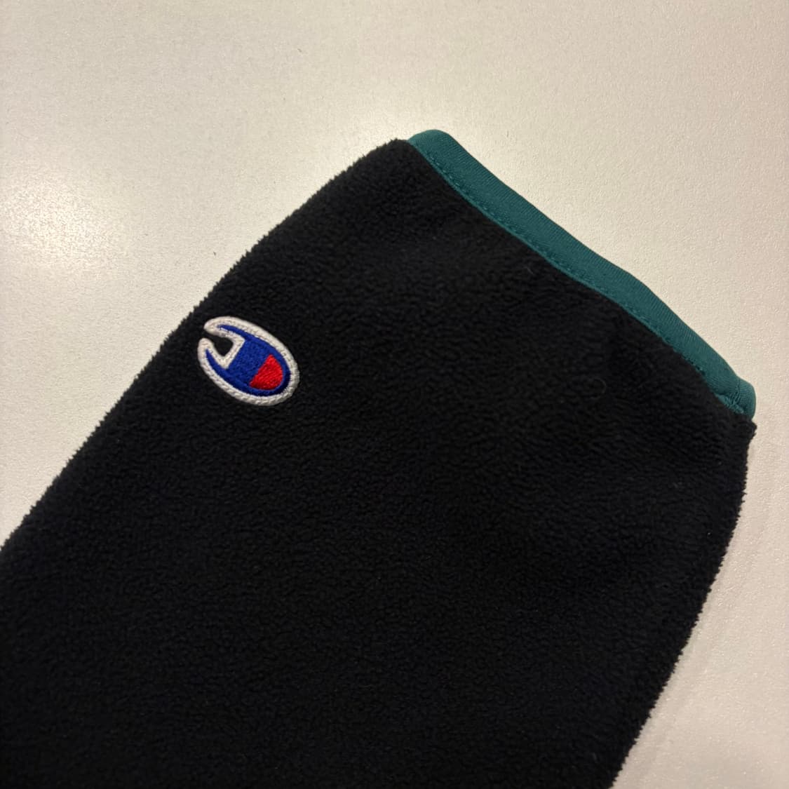 [M] 챔피온 빅로고 블랙 풀오버 플리스 후리스 C959 상품이미지8