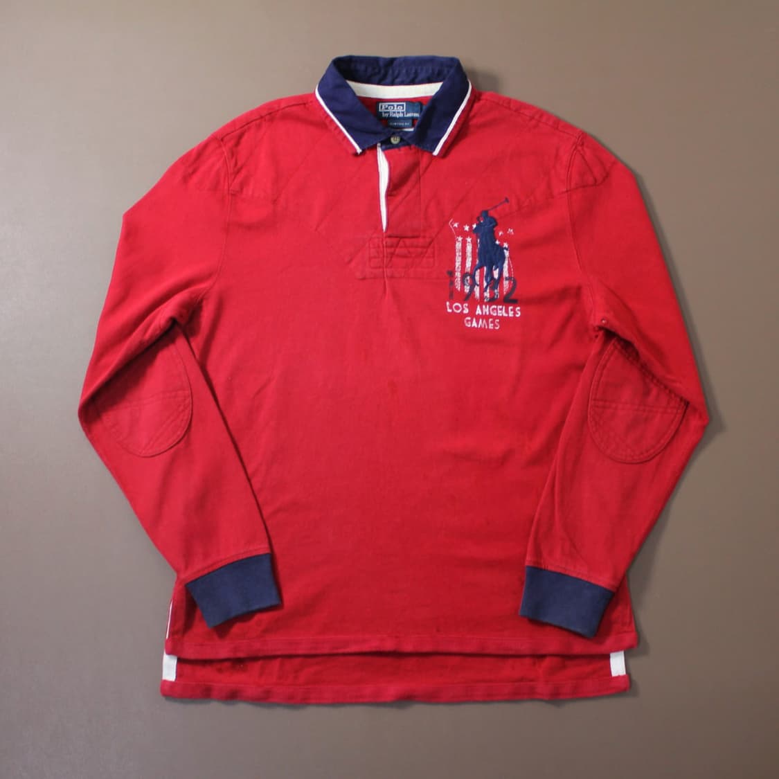 Polo 폴로 랄프로렌 빅포니 레드 롱슬리브 상품이미지1