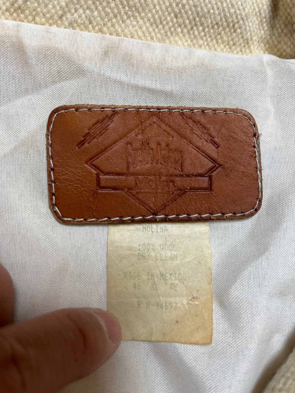 네이티브 아메리칸 치마요 아즈텍 울 자켓 상품이미지5