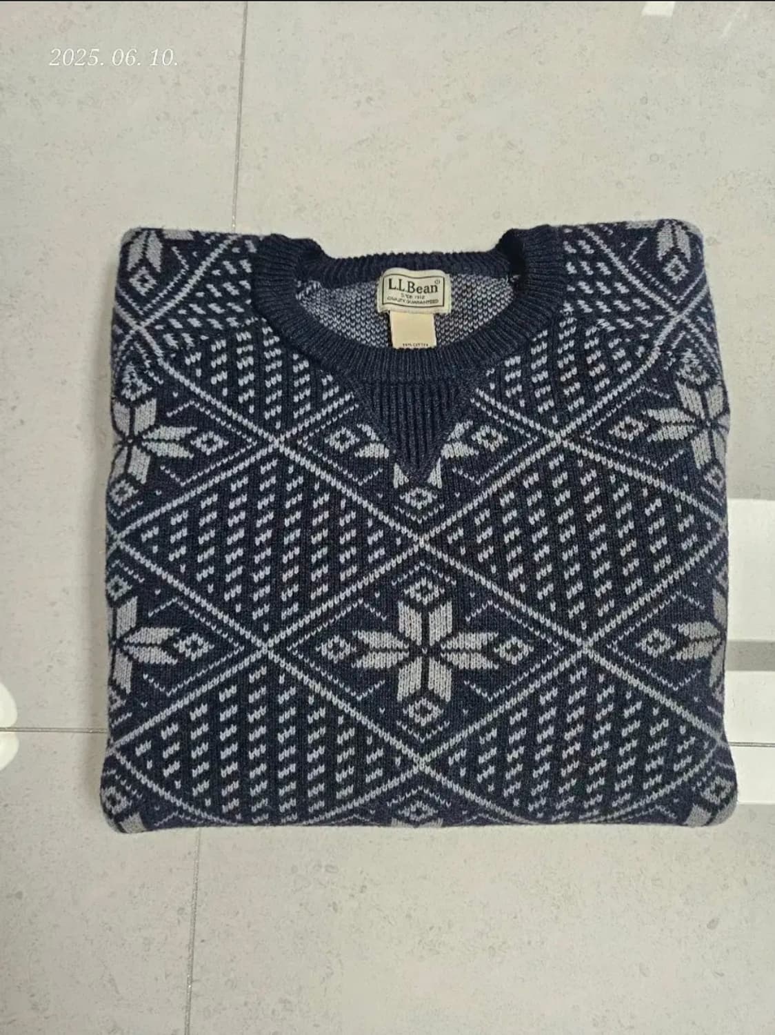 빈티지 엘엘빈 니트 xl  상품이미지2