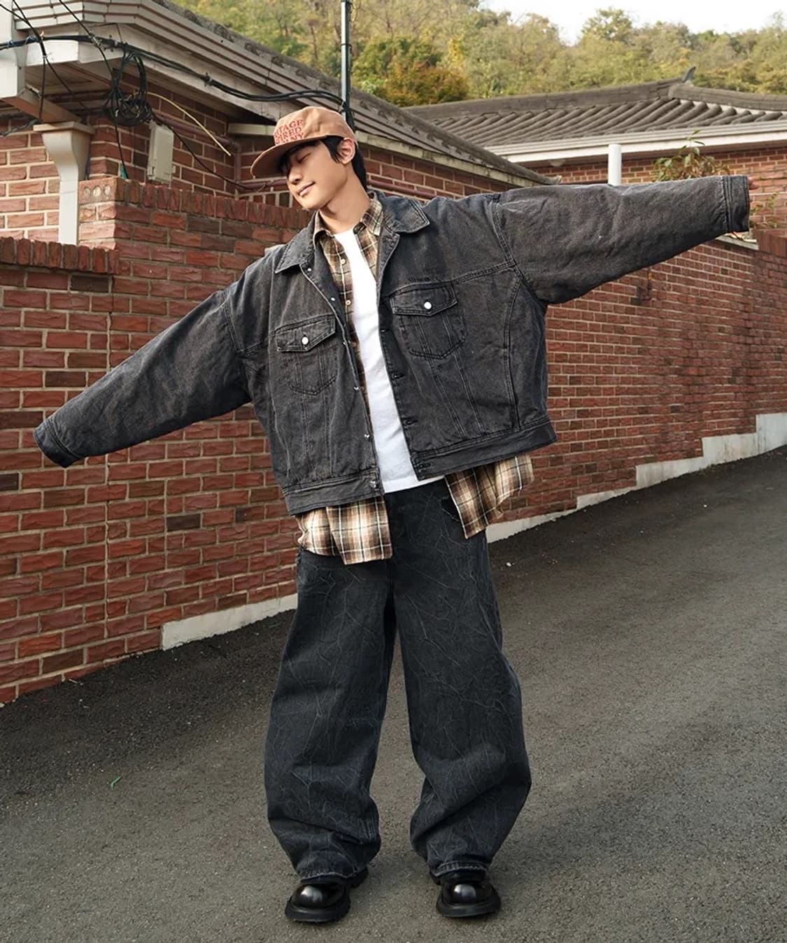 빅유니온 디스트로이드 트링클 데님 팬츠 상품이미지3