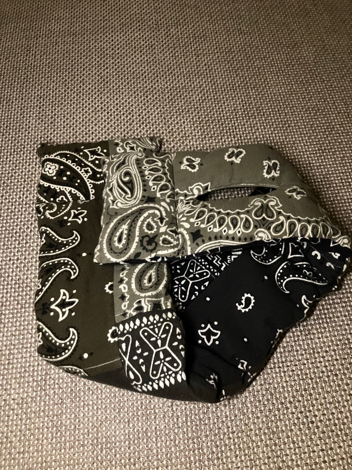 캐피탈 / 반다나 머플러 / 블랙 상품이미지4