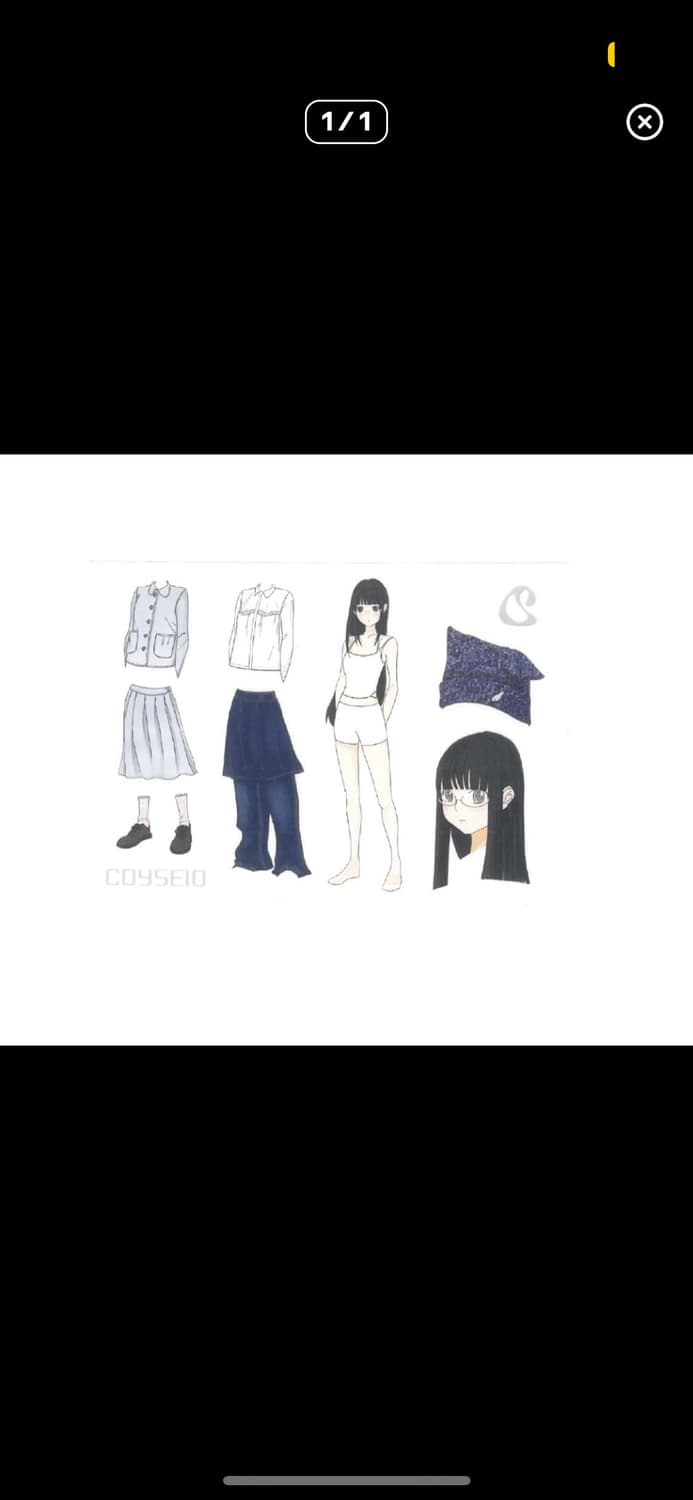 코이세이오 25fw 옷입히기 스티커 상품이미지1
