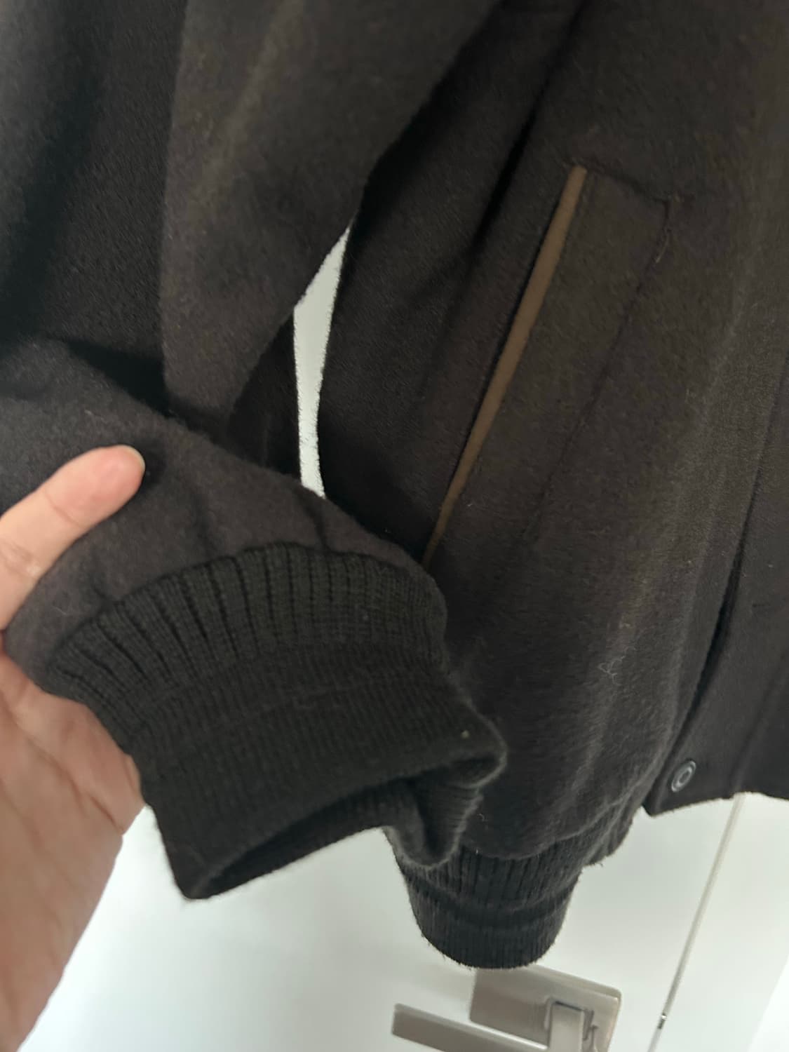 울 블루종 자켓 상품이미지3