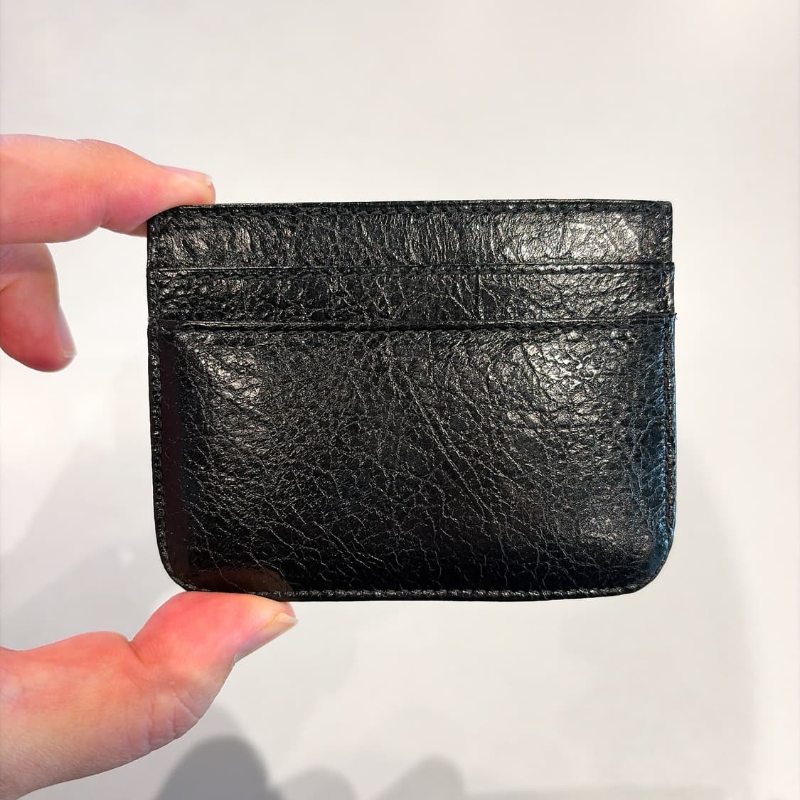 (정품/새상품) BALENCIAGA 발렌시아가 모나코 카드 홀더 블랙 상품이미지3