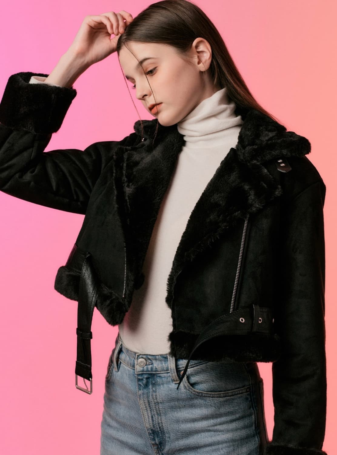 콜릿 무스탕 상품이미지4